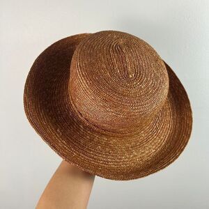 Eric Javits Vintage Wide Brim Straw Sun Hat